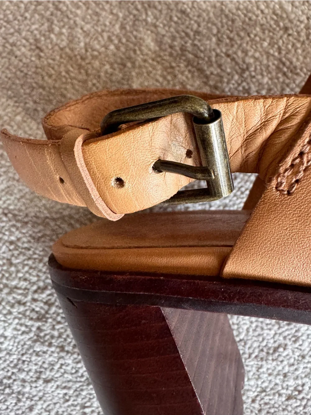 Madewell The Kiera Lugsole Sandal size 7